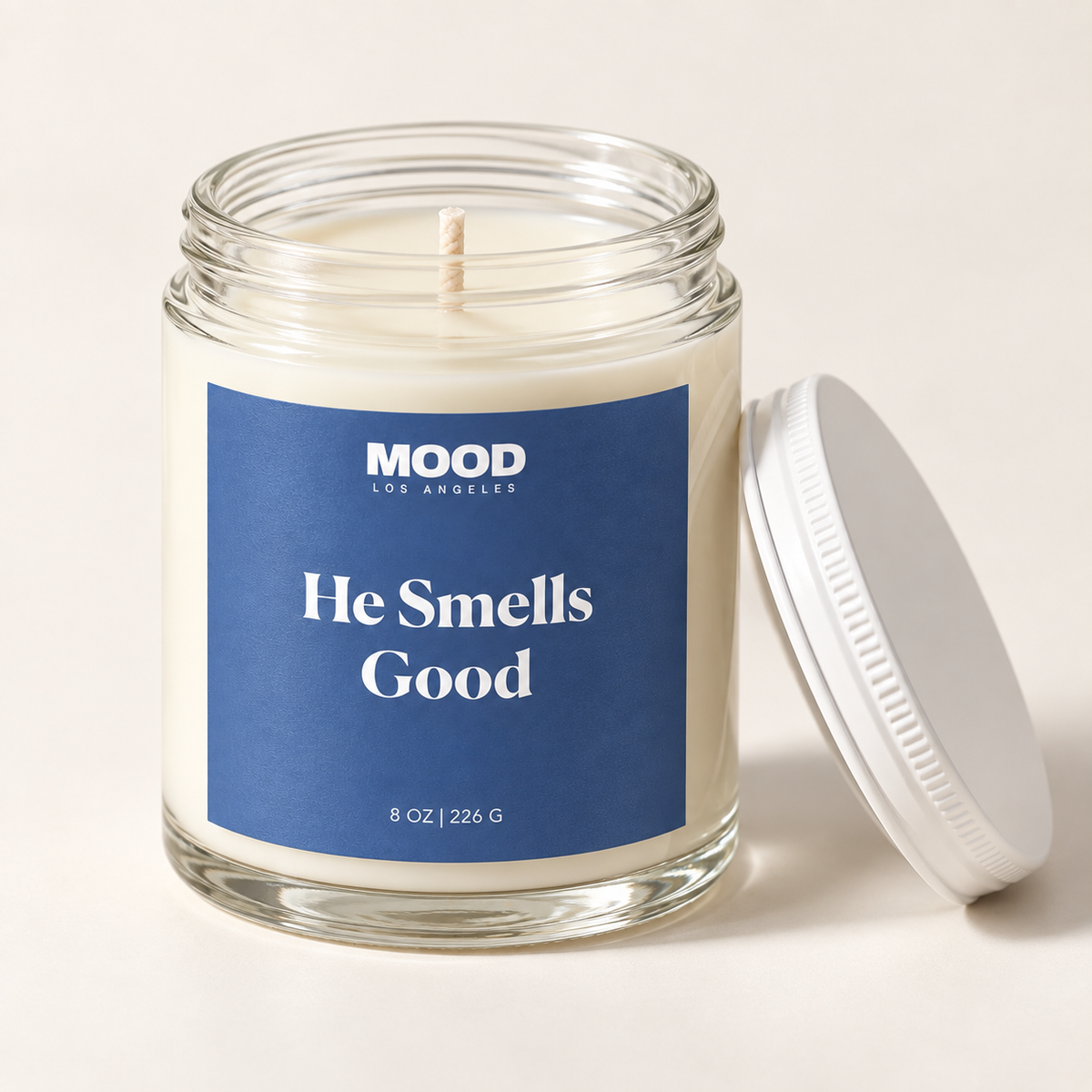 he smells good