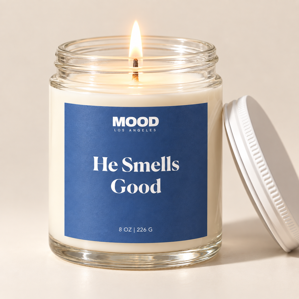 he smells good